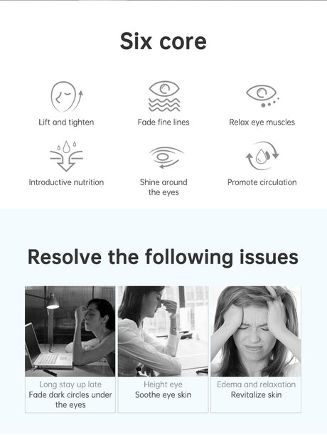 Led Red Light Therapy Device Anti-aging Micro-current Ems Eye Massager 3d Eye Vibration For Eye Wrinkle Dark Circle Remova - V.I.P Digital Presence