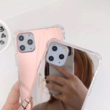 Gasbag Drop Proof Mirror Case for iphone XR XS MAX 13 14 Plus  Airbag Soft TPU Phone Cover - V.I.P Digital Presence