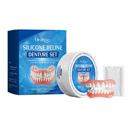 Cosmetic Denture Set, Improve Smile Comfort Cosmetic Dental Crevices Care Set - V.I.P Digital Presence