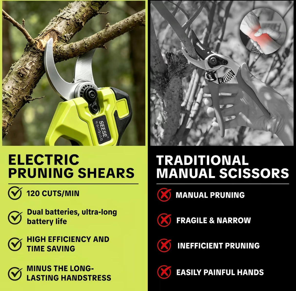 PowerCut Pruning Shears