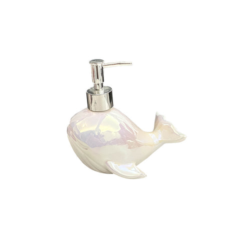 Creative Ceramic Whale Lotion Bottle Household Soap Bottle Shampoo Shower Gel Bottle Hand Sanitizer Bottles Bathroom Supplies - V.I.P Digital Presence