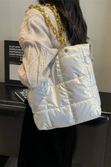 Bubble Texture Chain Handbag - V.I.P Digital Presence