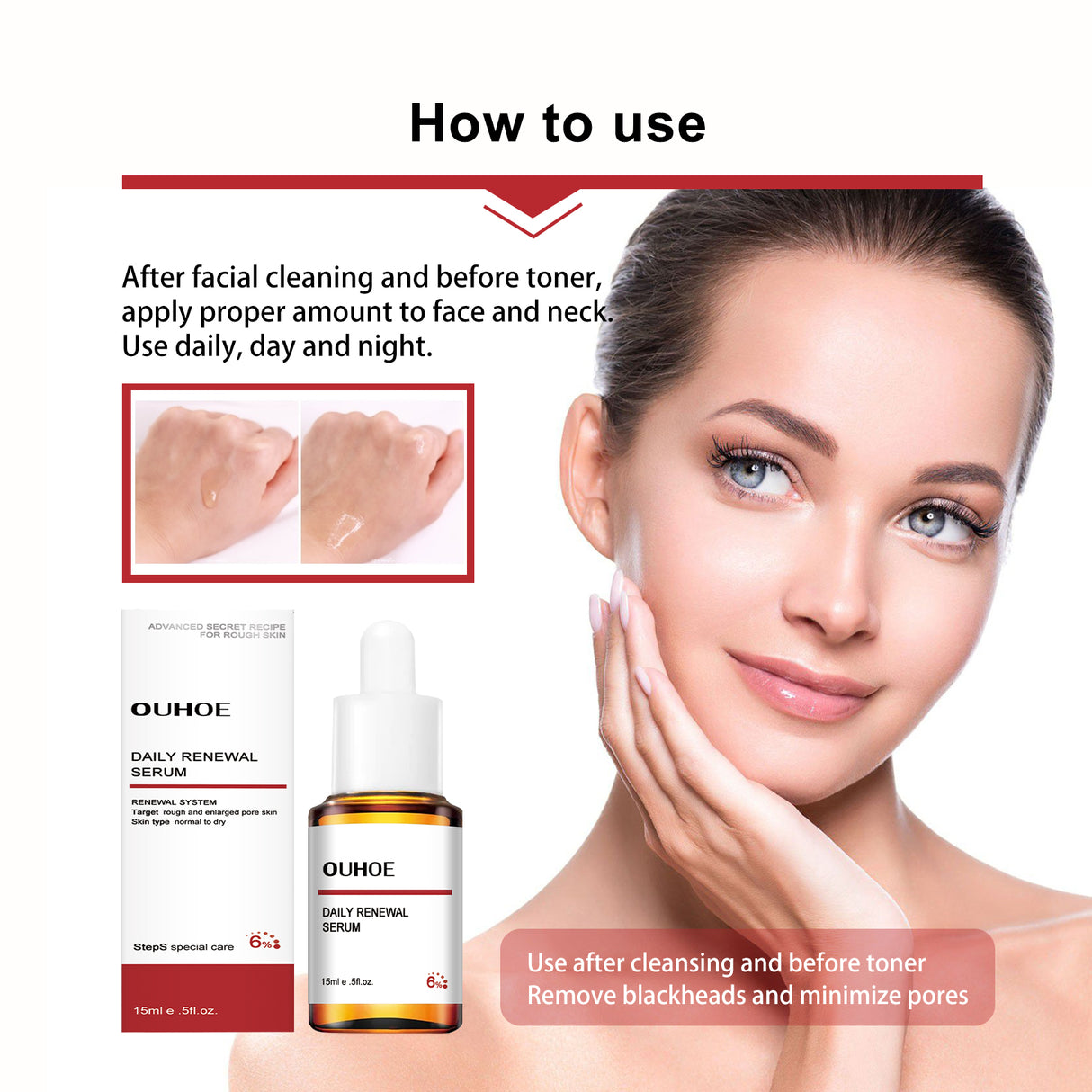 Mandelic Acid Daily Update Essence, Acne-Removing And Acne-Closing Repair Brightening Fruit Acid Essence - V.I.P Digital Presence