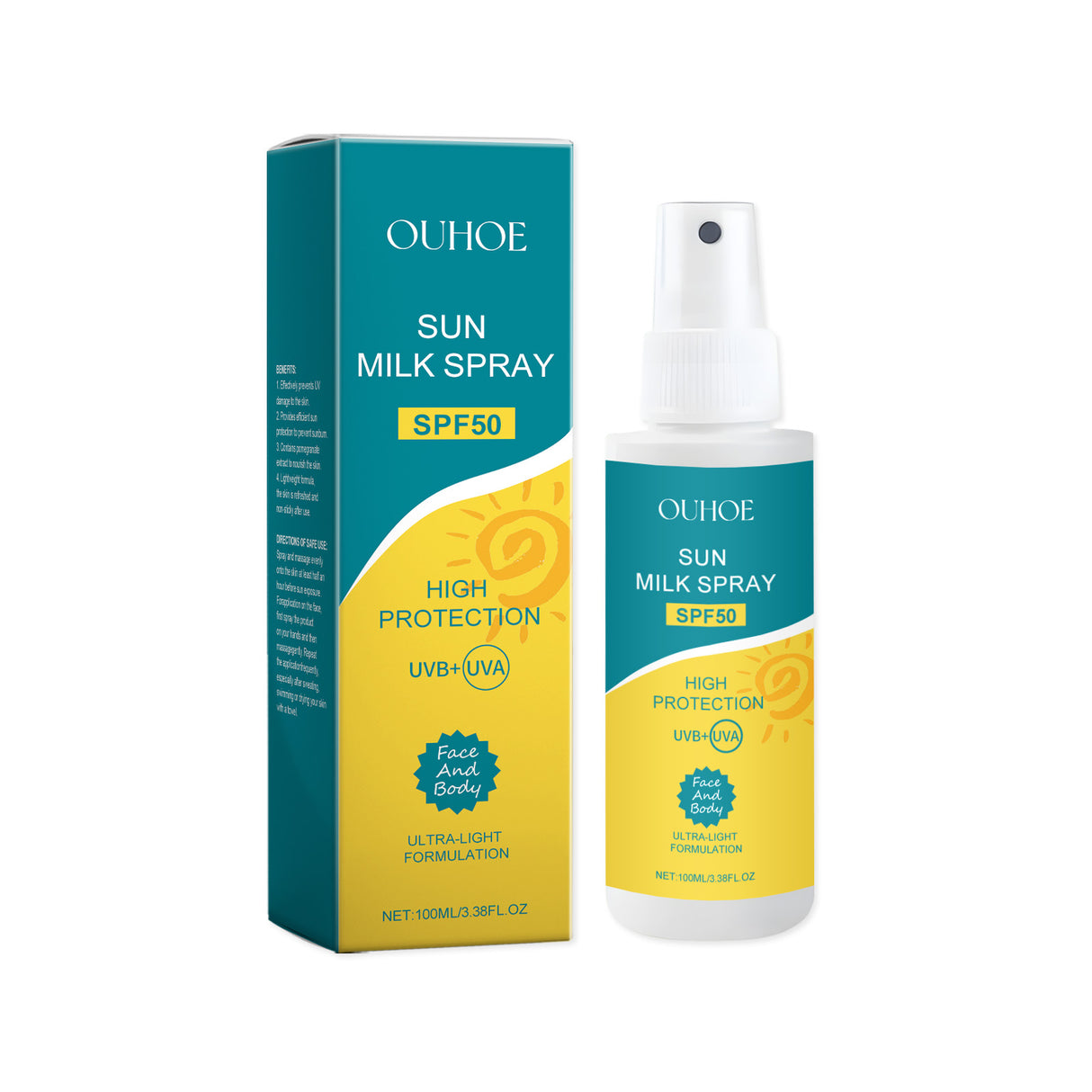 Protection Spray, Summer Outdoor Skin Protection Spray Moisturizing, Refreshing And Non-Greasy Skin Protection Spray - V.I.P Digital Presence