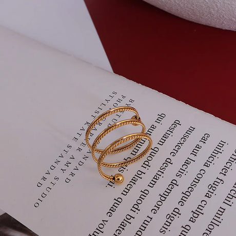 Titanium Steel Wrap Ring - V.I.P Digital Presence