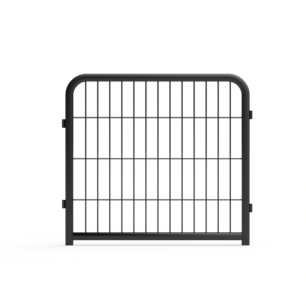 Outdoor dog fence, 8-piece board dog fence. 31 inch portable pet sports fence. Black, 26.3 inches wide x 31.5 inches high. - V.I.P Digital Presence