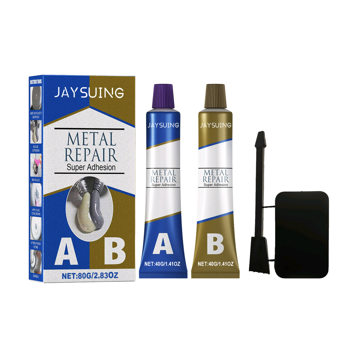 Casting Glue Box Cast Iron Sealant Ab Sealant Sealant Leak Repair Plugging Metal Bonding - V.I.P Digital Presence