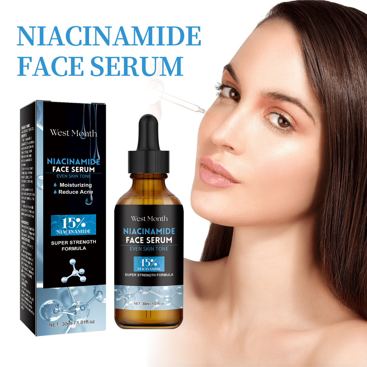 Niacinamide Facial Essence, Brightening, Firming, Hydrating And Whitening Essence - V.I.P Digital Presence