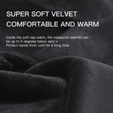 Outdoor warm cold windproof riding gloves touch screen windproof and anti-skid women's velvet full finger gloves - V.I.P Digital Presence