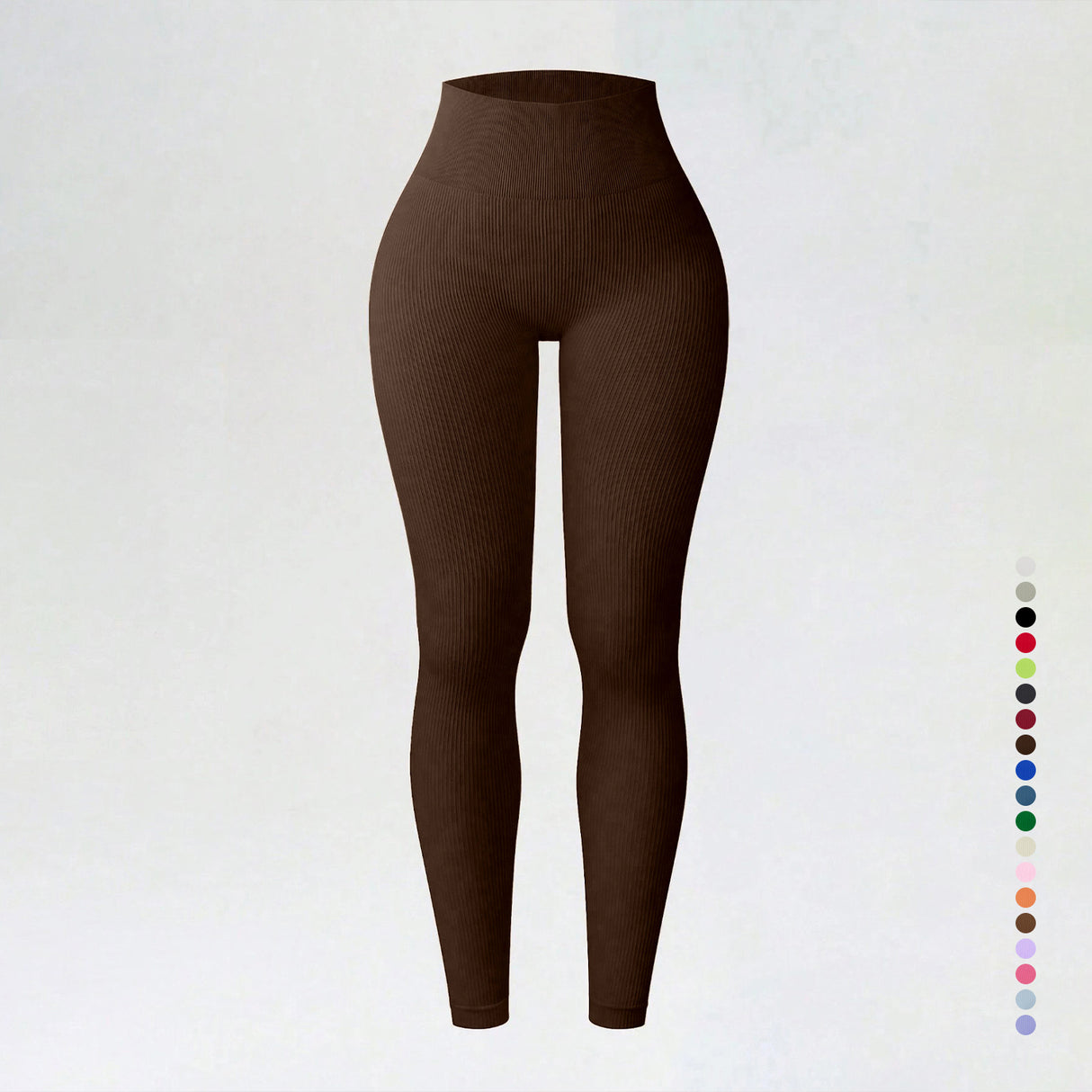 Threaded autumn and winter yoga pants seamless fitness pants high waisted sports yoga clothes leggings - V.I.P Digital Presence