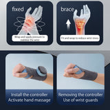Wrist Guard For Tendonitis Heated Wrist Massager TFCC Strain , Sprain Sports Wrist Guard Preventing Muscle Strains Rechargeable - V.I.P Digital Presence
