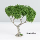 Landscape sand table model tree mini handmade micro landscape scene wire flower tree finished small tree modeling and production