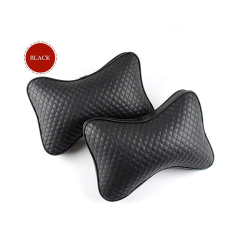 1 pair Luxury Linen material car headrest pillow Unisex Breathable Auto Neck Rest Headrest Cushion Pillows 4 seasons Universal - V.I.P Digital Presence