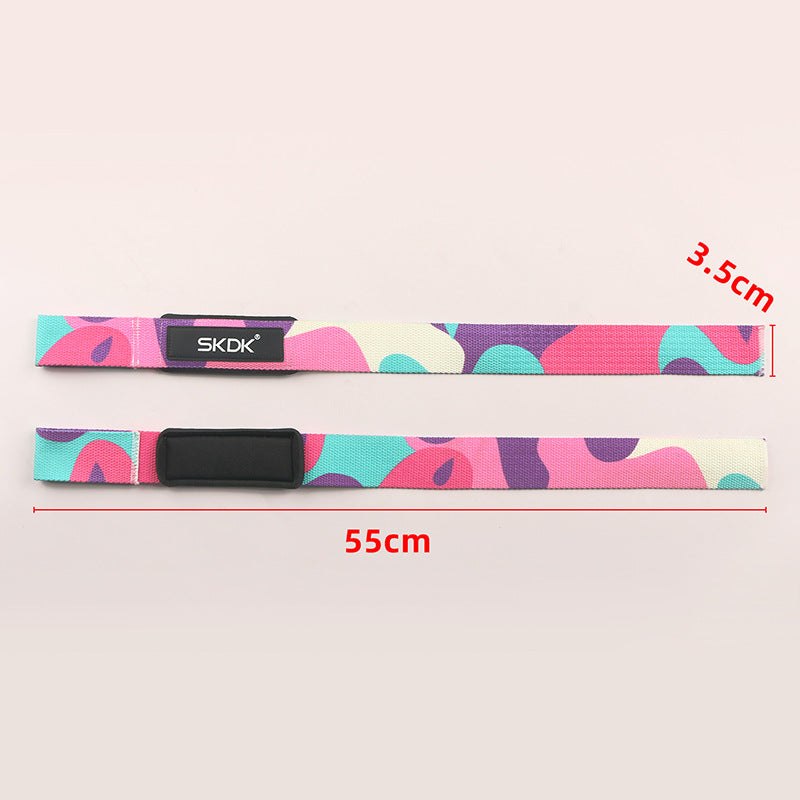 Camouflage sports power band grip strength band fitness hard pull band pull-up auxiliary band - V.I.P Digital Presence