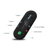 ANLUD Wireless Bluetooth Handsfree Car Kit Multipoint Speakerphone MP3 Music Player Sun Visor - V.I.P Digital Presence