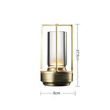 Gold black silver cross shaped desk lamp button touch US charging decorative desk lamp - V.I.P Digital Presence
