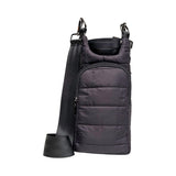Funda para botella de plumón para exteriores de invierno, portátil, a la moda, con cinturón de hombro, bolsa para hervidor, funda para taza con preservación de calor oblicua de mano 