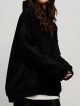 Pocketed Dropped Shoulder Long Sleeve Hoodie - V.I.P Digital Presence