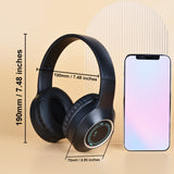 Head mounted Bluetooth earphones, wireless Bluetooth earphones, foldable - V.I.P Digital Presence