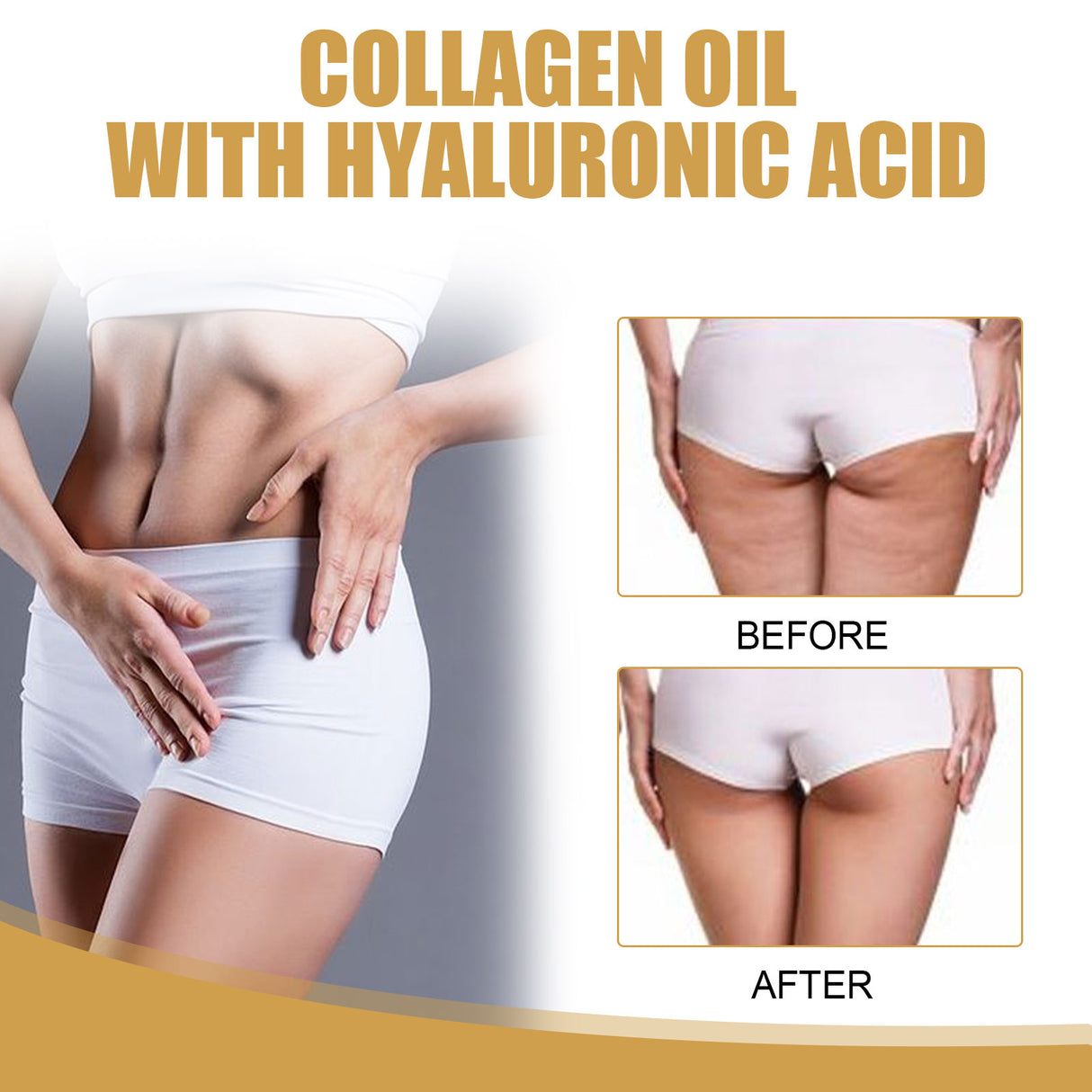 Firming Collagen Oil, Shows The Curves Of The Body, Firming Shaping And Slimming Body Essential Oil - V.I.P Digital Presence
