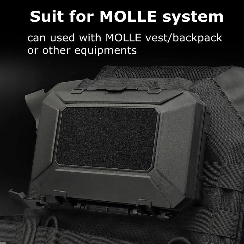 Tactical Waterproof Case Impact Resistance Protective Gear Cases with Double Sponge Shockproof Lockable Equipment Molle Box - V.I.P Digital Presence