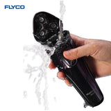 FLyco Professional Body Washable Electric Shaver for Minutes Rechargeable Electric razor 3D Floating FS372 - V.I.P Digital Presence