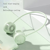 Foldable Neck Fan Portable Silent USB Charging Outdoor Sports Turbine Bladeless Mini Neck Fan - V.I.P Digital Presence