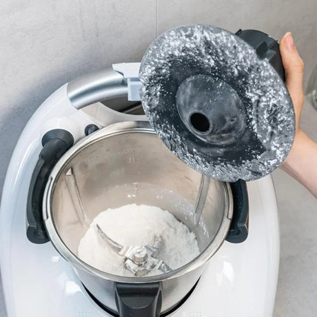 Mixing Bowl Reducer Efficient Chopping Mixing Dicing of Food Garlic Crusher Splash Guard Suitable for Thermomix TM5 TM6 - V.I.P Digital Presence