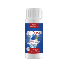 JUE-FISH Drain Gel Pipe Unclogger, Kitchen Bathroom Sewer Odor Cleaning Dissolves Dredging To Prevent Clogging - V.I.P Digital Presence