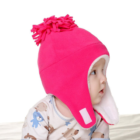 Hat Baby Boy Gloves Set Beanie Newborn Photography Accessories Children's Cap With Ears - V.I.P Digital Presence