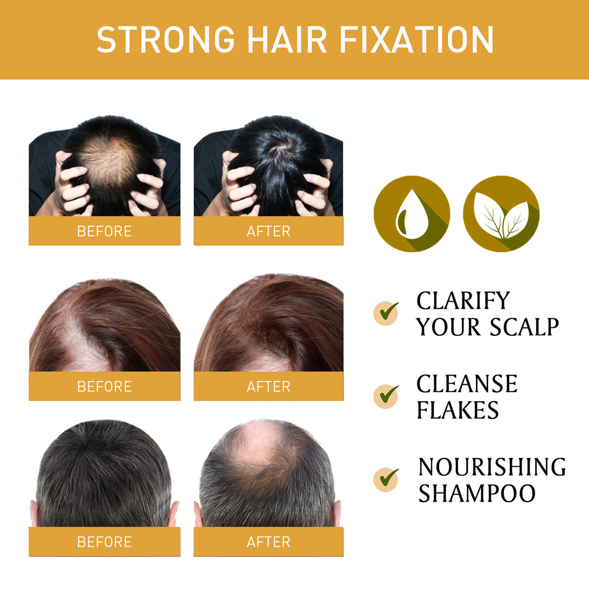 Shampoo Bar, Solid Hair Tight Hair Anti-Loss Soft Repair Hair End Dry Damaged Shampoo Soap - V.I.P Digital Presence