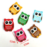 6pcs 4.2*5.3cm Owl Embroidered Iron-On Patches for Clothes Stickers Badge Applique Stripe DIY Accessories - V.I.P Digital Presence