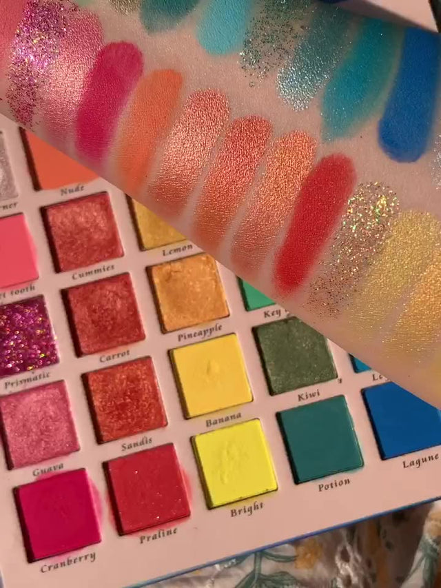 HANDAIYAN New 30 Color Pearlescent Matte Glitter Eyeshadow Palette Cross-border Makeup Fantasy Rainbow Palette - V.I.P Digital Presence