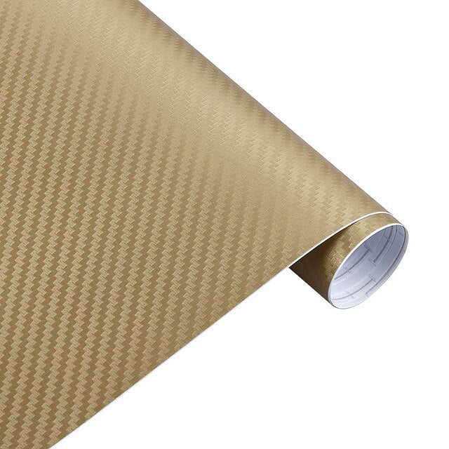 30cmx127cm 3D Carbon Fiber Vinyl Car Wrap Sheet Roll Film Car stickers and Decals Motorcycle Car Styling Accessories Automobiles - V.I.P Digital Presence