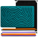 Sensory Activity Board, Silicone Calm Down Toy, Stress, Silent, Mindfulness For Kids 3+ Anxiety Relief, Sensory Board - V.I.P Digital Presence