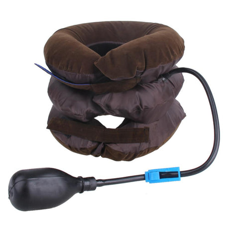 Air Cervical Soft Neck Brace Device Headache Back Shoulder Pain Cervical Traction Device Comfortable Neck Massage - V.I.P Digital Presence