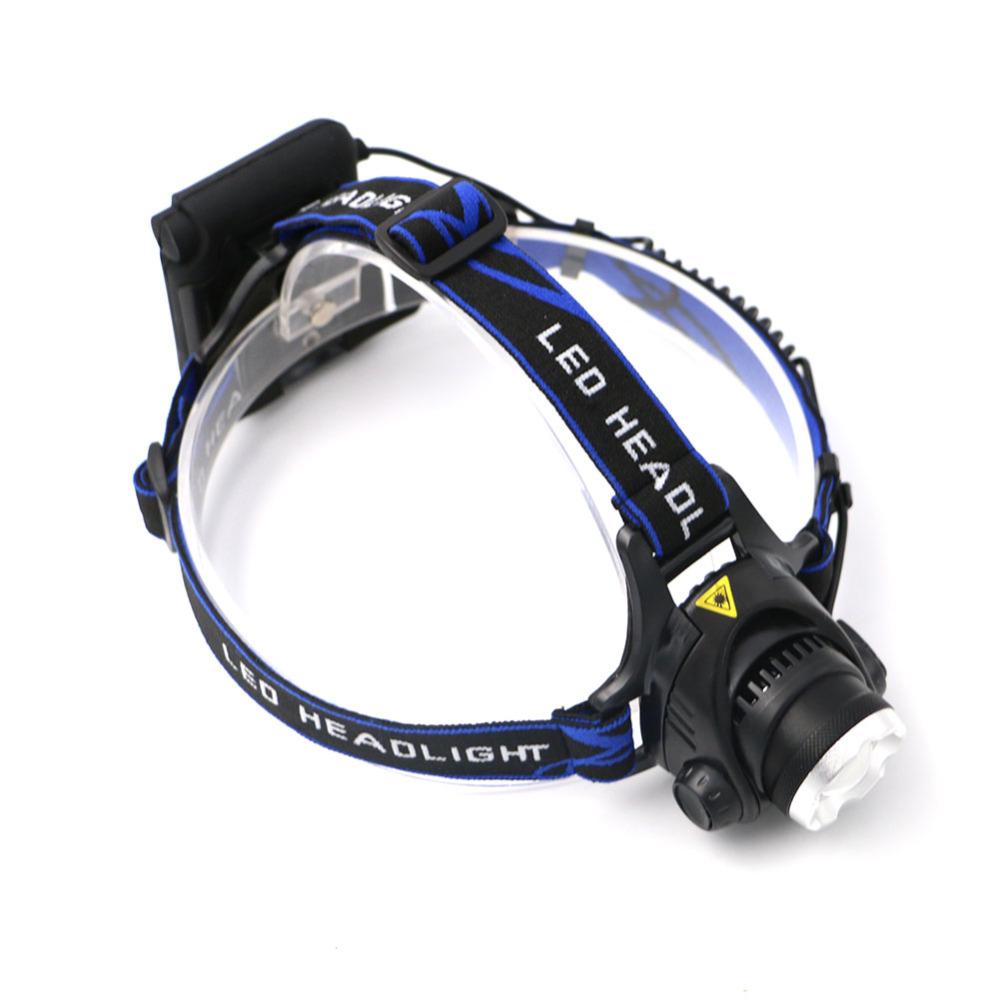 Zoomable Headlight XML T6 2000 Lumens 3 Modes LED  Zoom Focus Waterproof Use AA - V.I.P Digital Presence