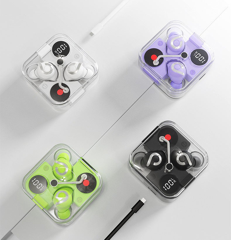E89 Transparent Cool Wireless Bluetooth Headphones Earplugs Black Technology TWS E sports Trendy Game Headphones - V.I.P Digital Presence