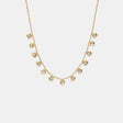 Fashionable and versatile titanium steel necklace white zircon stainless steel necklace for women - V.I.P Digital Presence