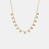 Fashionable and versatile titanium steel necklace white zircon stainless steel necklace for women - V.I.P Digital Presence