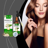 Moringa Seed Hair Care Essential Oil Hydrates, Moisturizes And Brightens Hair Care To Reduce Frizz And Smooth Hair - V.I.P Digital Presence
