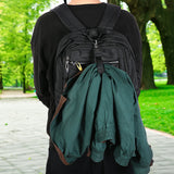 Portable Black Nylon Anti-Theft Luggage Strap, Bag Clip for Multi-Tool, Camping & Hiking - V.I.P Digital Presence