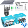Solar camera WIFI dual-screen gunball 10x zoom low-power battery wireless monitor - V.I.P Digital Presence