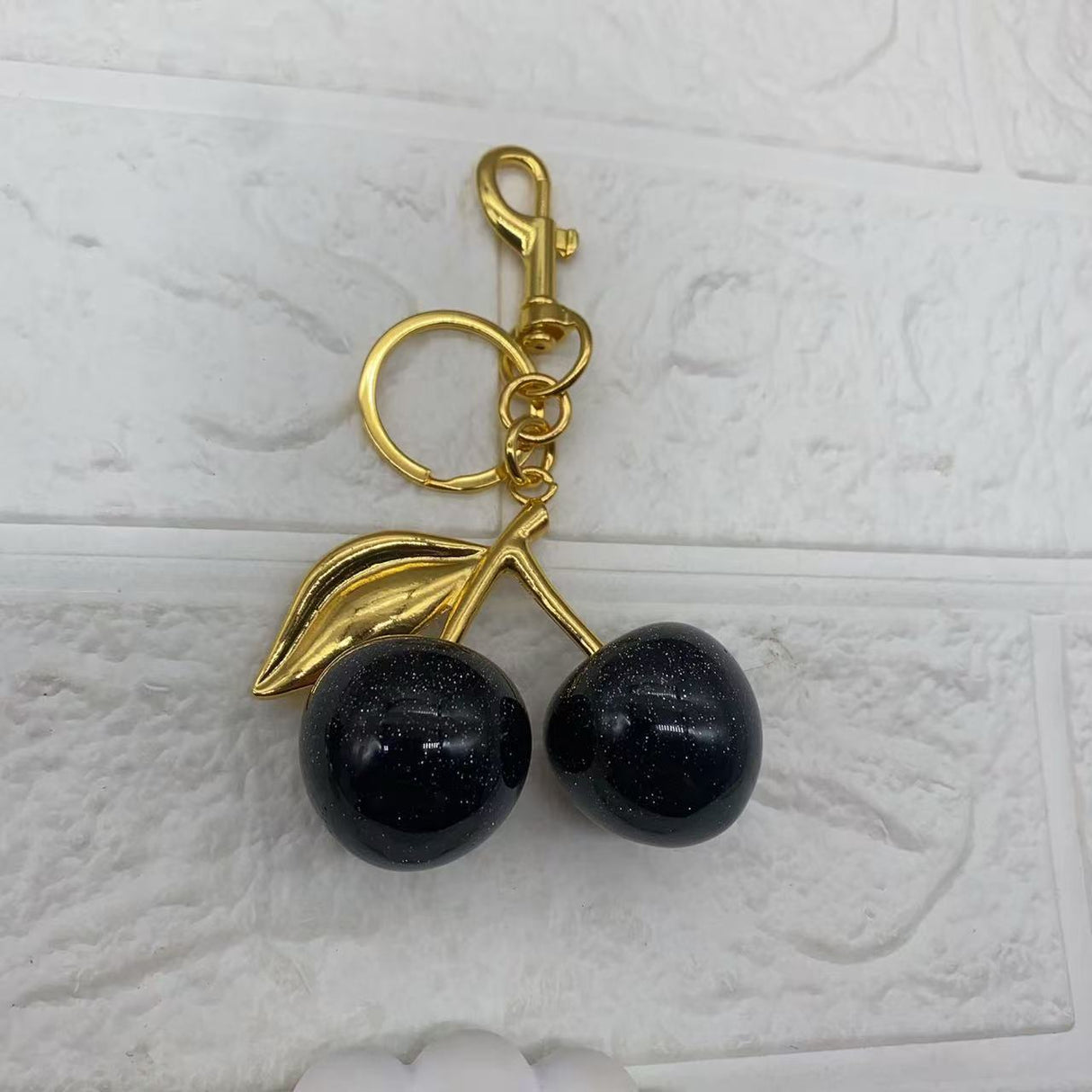 Cherry car keychain high-end women's bag pendant backpack pendant Christmas Halloween - V.I.P Digital Presence