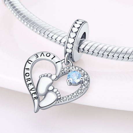 Mother's Day heart-shaped blessing pendant birthday gift DIY jewelry accessories - V.I.P Digital Presence