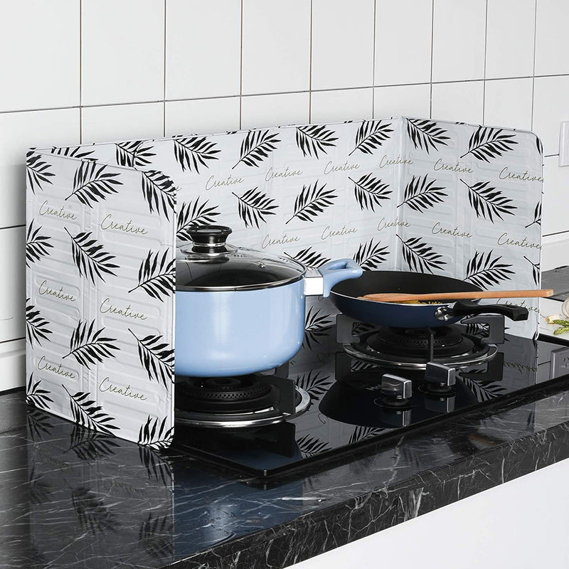 Kitchen Oil-Proof Baffle Thickened Aluminum Foil Insulation Oil-Proof Stove Cooking Cooking Oil-Fume Clapboard Oil-Proof Baffle - V.I.P Digital Presence
