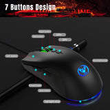 Esports Colorful Luminous Wired Mouse USB Laptop CF LOL Gaming Mouse - V.I.P Digital Presence