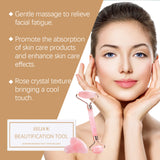 Masajeador de rodillos de polvo, masaje relajante, reafirmante facial, cuidado de la piel.