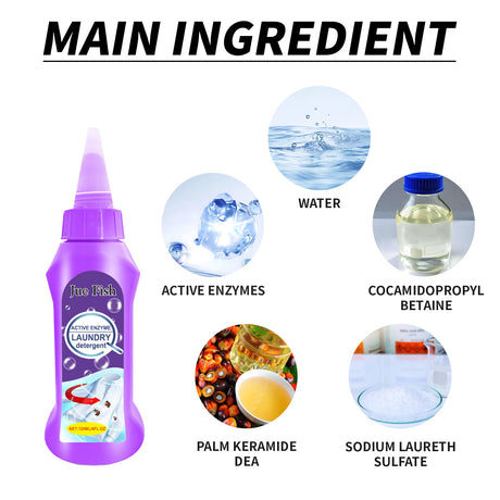 Active Enzyme Laundry Cleaner, Deep Cleansing Clothing Removes Stubborn Stains Gently And Does Not Irritate - V.I.P Digital Presence