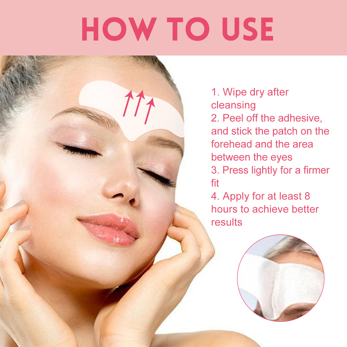 Forehead Interocular Wrinkles Patch Smooths And Tights Forehead Wrinkles Light Fine Lines Swordeight Forehead Lines - V.I.P Digital Presence